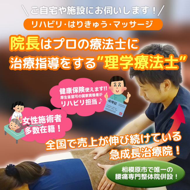 ご高齢者と身体障がい者のみなさんのリハビリ支援| からだ元気治療院 相模大野店
